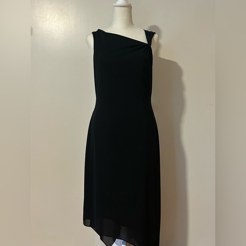 Revolve Black Asymmetrical Dress